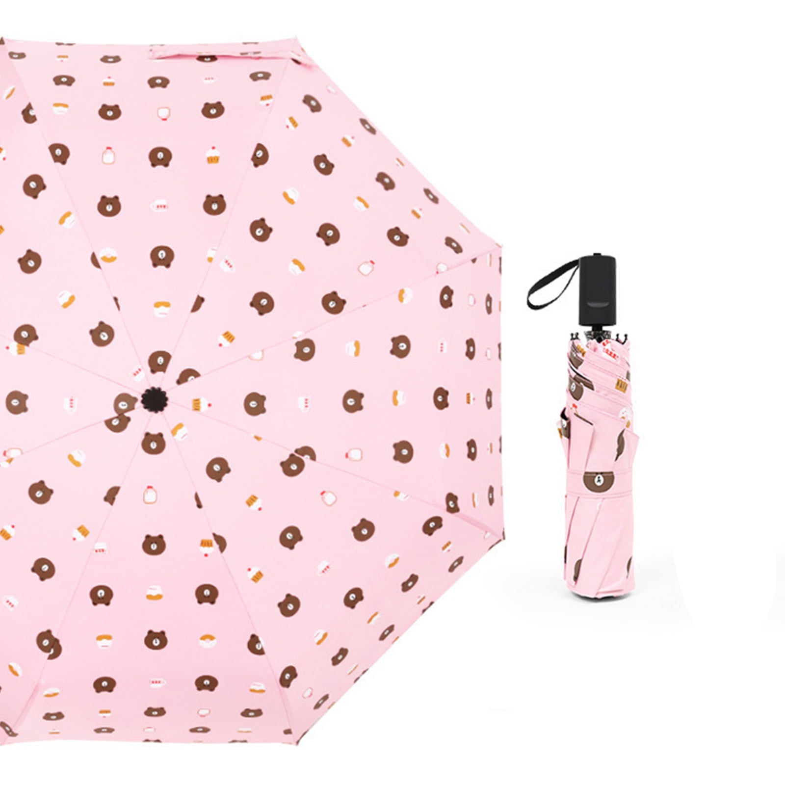 3 section totes Supermini Bear Print Umbrella 3 section totes Supermini Bear Print Umbrella