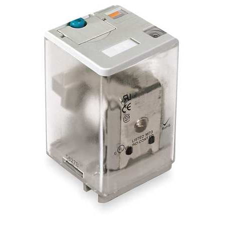 DAYTON 1EJE5 Relay,Power,3PDT,240VAC,Coil Volts