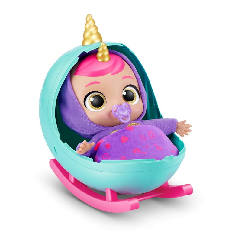 Interactive Baby Doll Series Large (Unicorn) by ZURU with Lights