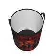 thumbnail image 3 of Cesta de almacenamiento grande Stranger Things, cesto para ropa sucia, baño, decoración del hogar, cesto de almacenamiento redondo plegable, cesto para ropa para niños y niñas, cajas, ropa S, 3 of 8