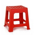 thumbnail image 4 of Mintra Home Light Duty Plastic Stools (12.5in Height, 2 Pack), 4 of 11