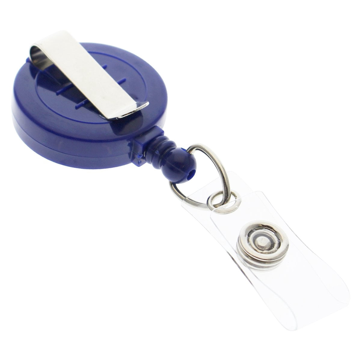 Bulk 100 Pack - Premium Retractable ID & Key-Card Badge Reels with Secure Metal Belt Clip and 34” Pull by Specialist ID (Assorted Colors)