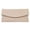 SAND, variant on Faux Leather Oversize Foldover Clutch