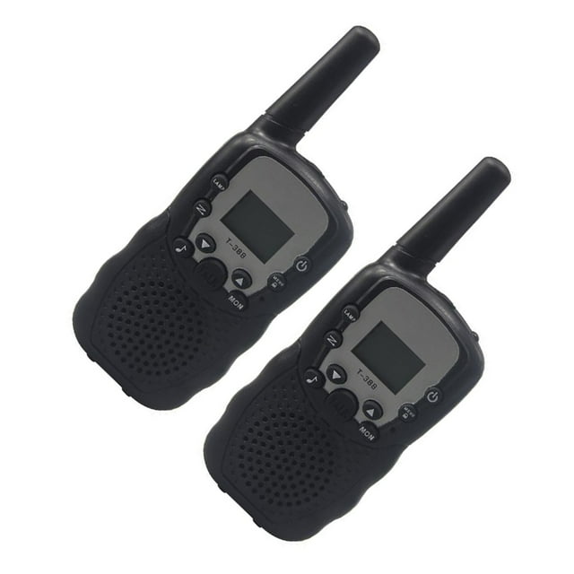 Hi,Fancy Récepteur Radio 2X Talkie-Walkie Jouet pour Enfant Opération Simple Accessoires de Jeu Haut-Parleur Bidirectionnel Multifonctionnel Sécurité Exquise