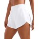thumbnail image 1 of Shorts CRZ YOGA Cintura Media 10 cm con Abertura Secado Rápido Blanco, 1 of 4