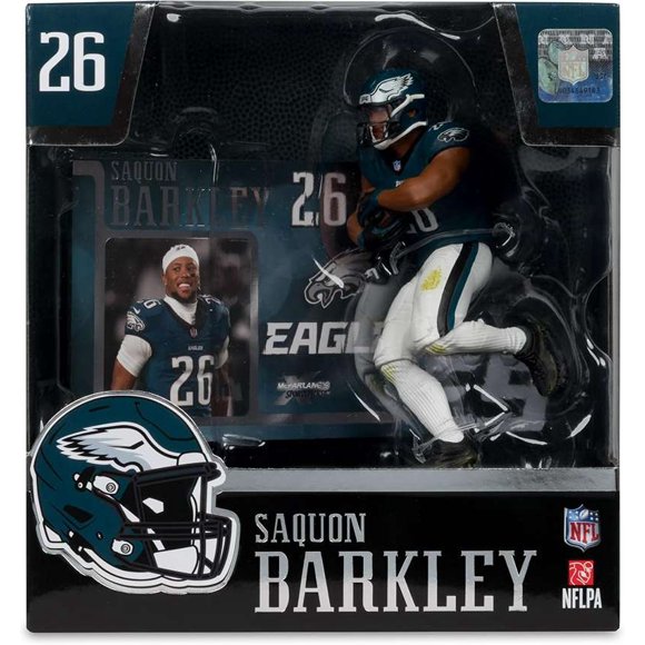 Mcfarlane Sportpicks NFL Figurine Posée de 7 Pouces - Saquon Barkley (Philadelphia Eagles)