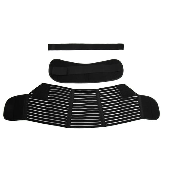 Cinturón abdominal Unique Bargains maternidad antes del parto Negro XL