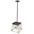 thumbnail image 3 of Candelabro de casa de campo lámpara de techo colgante de cocina de estilo Retro para dormitorio oficina biblioteca 110-220V, 3 of 8