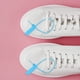 thumbnail image 3 of Etiquetas autoblocantes para equipaje, zapatos y bolsos, paquete de 100 bridas azules desechables para seguridad, 3 of 8