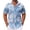 Blue-white Leaves, variant on COOFANDY Men's Hawaiian Shirts Short Sleeve Tropical Shirts Summer Beach Clothes for Men