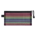 thumbnail image 3 of Yhmxh Zipper Mesh Pouch, Rainbow Stripe Storage Pencil Pouches, Transparent Nylon Mesh Pen Pencil Case, Multipurpose Pencil Pouch for Office Supplies, Stationery, Cosmetics Travel Accessories, 3 of 7