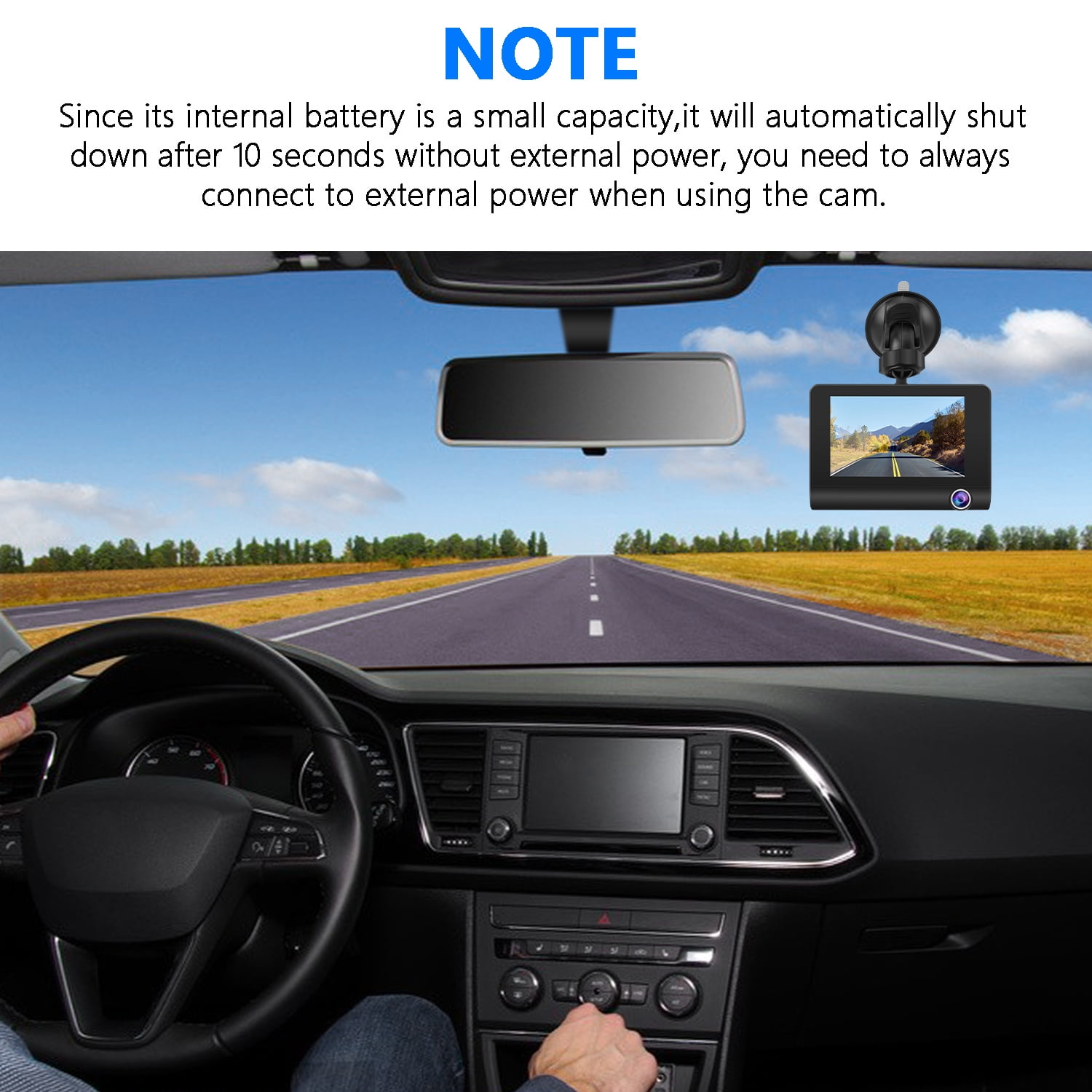 WheelWitness HD PRO Dash Cam with GPS - 2K Super HD - 170° Lens - 16GB  microSD - Advanced Driver Assistance - For 12V Cars & Trucks - Night Vision Dashboard  Camera Ambarella A7LA50 Car Security DVR - WheelWitness