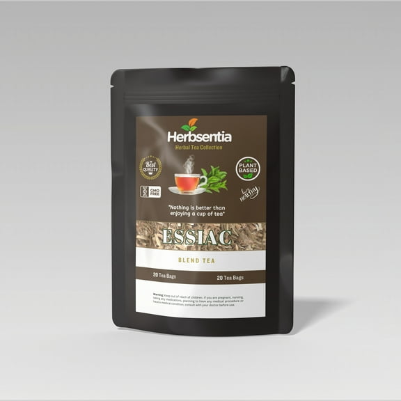 Essiac Herbal Tea – 20 Tea Bags | Traditional Botanical Blend | Herbsentia