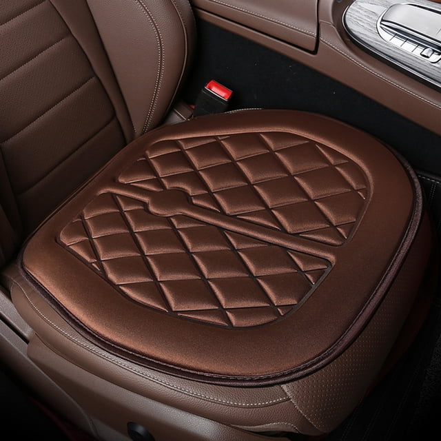 Asiento de coche ventilado, transpirable, comodidad de verano, cojín fresco, ajuste universal, pieza única, cojín de gel para asiento