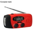 thumbnail image 1 of Radio d'Urgence Portable, Radio Météo Solaire à Manivelle avec Tuner AM/FM 2000mAh Chargeur de Téléphone USB Alarme SOS Lampe de Poche LED pour Maison Camping Randonnée en Plein Air, 1 of 1