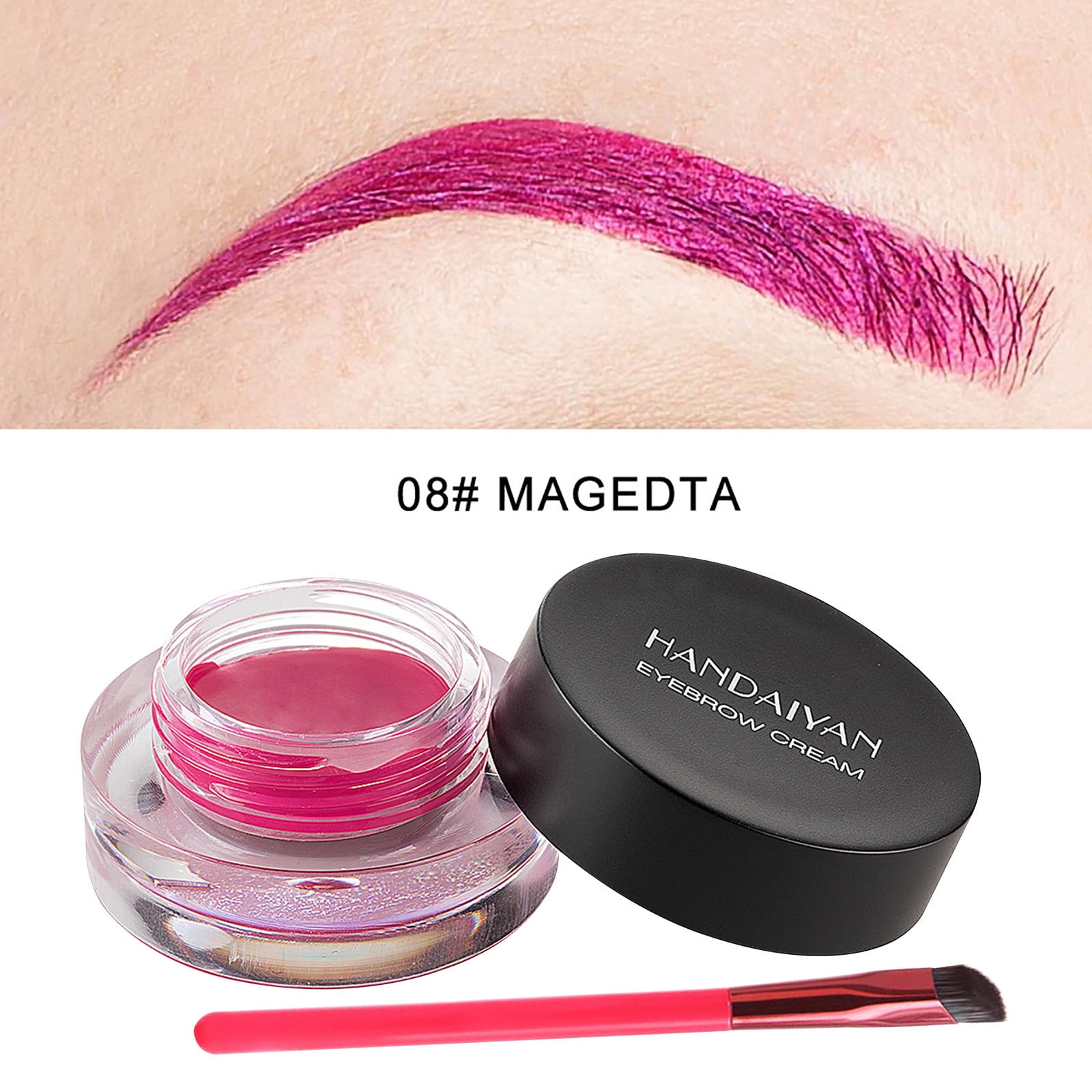 4D Hair Stroke Brow Stamp Brush, Realistic Eyebrow Brush, Realistic