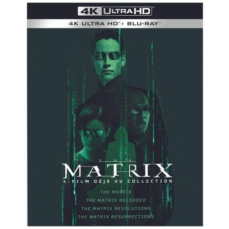 The Matrix: 4-Film Déjà Vu Collection (4K Ultra HD + Blu-ray)