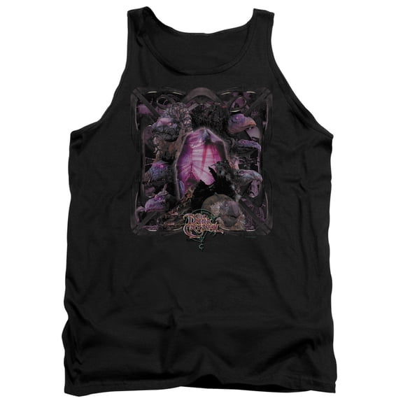 Dark Crystal/Lust For Power Adult Tank Top Black