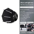 thumbnail image 3 of 30cm Octagonal Softbox Mini Bowens Mount Quick Release Honeycomb Grid Softbox for ZU60 or M60 COB Fill Light Studio, 3 of 5