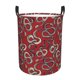 thumbnail image 1 of Fotbe Snake Cesto de Ropa con Asas, Cesto Impermeable de Gran Capacidad, Bolsa de Lavado para Dormitorio, Cesto de Ropa con Ruedas y Asas-Medium, 1 of 6