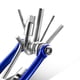 thumbnail image 3 of Juego de herramientas de reparación de neumáticos de bicicleta de montaña multifuncional removedor de cadena de combinación de bicicleta portátil azul, 3 of 5