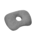 thumbnail image 1 of Almohada para dormir con orificio para las orejas, lavable, cómoda, ergonómica, suave, con orejas perforadas. gris oscuro, 1 of 8