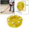 thumbnail image 4 of transemion Durable Roller Hockey Puck Pucks Training High Performance Slider Yellow, 4 of 9