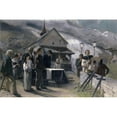 thumbnail image 3 of Ernst Stückelberg 14x11 Black Modern Framed Museum Art Print Titled - The Funeral After the Landslide of Spiringen, Uri 1887 (1893), 3 of 5