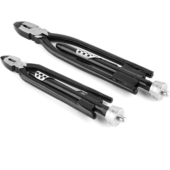 2pcs Locking Pliers 6 inch 9 inch Safety Wire Twisting Pliers Twister Locking High Carbon Steel Fuse Pliers