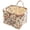 Pattern A, variant on Quilted Cotton Gingham Storage Tote Bag, Boho-Chic Quilted Floral Storage Basket, Ample Storage Capacity, Foldable & Space-Saving