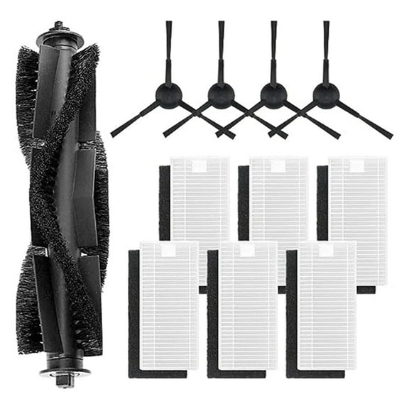 Spare Parts Main Brush Side Brush HEPA Filter Suitable for Thamtu G11 Vacuum