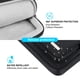 thumbnail image 2 of Bolso de hombro para portátil Lacdo 360° con protección de 16 pulgadas, negro, 2 of 7