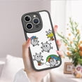 thumbnail image 1 of Proteja su iPhone con esta innovadora funda de goma TPU, que presenta un diseño minimalista y llamativo de dibujos animados., 1 of 3