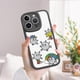 thumbnail image 1 of Proteja su iPhone con esta innovadora funda de goma TPU, que presenta un diseño minimalista y llamativo de dibujos animados., 1 of 3