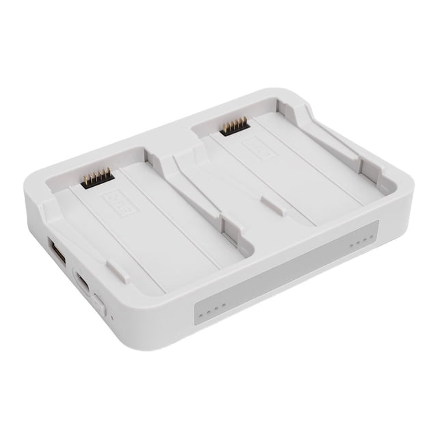 Cargador De Batería Dual Para Drones, Concentrador De Carga De Batería Para Drones, Modo De Almacenamiento, Indicador LED De aleación De Aluminio ABS, Banco De Energía Para El