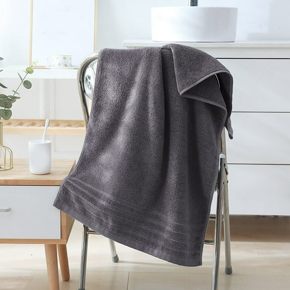 50% off Clearance! Oversized Bath Towel, InsCrazy 100% Cotton Towel, Thick and Soft, Quick Dry, Highly Absorbent, Household Gift Towel for Bathroom, Large Beach Towel 39" x 20"