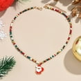 thumbnail image 5 of Beautiful Women's Christmas Necklace Adornment with Colorful Beads and Bohemian Styles Pendant for Fahsion Enthusiasts, 5 of 8