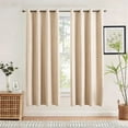 thumbnail image 6 of HBYJLZYG Blackout Insulated Curtain, Room Darkening No Drill Window Drapes 59"x63", 6 of 6