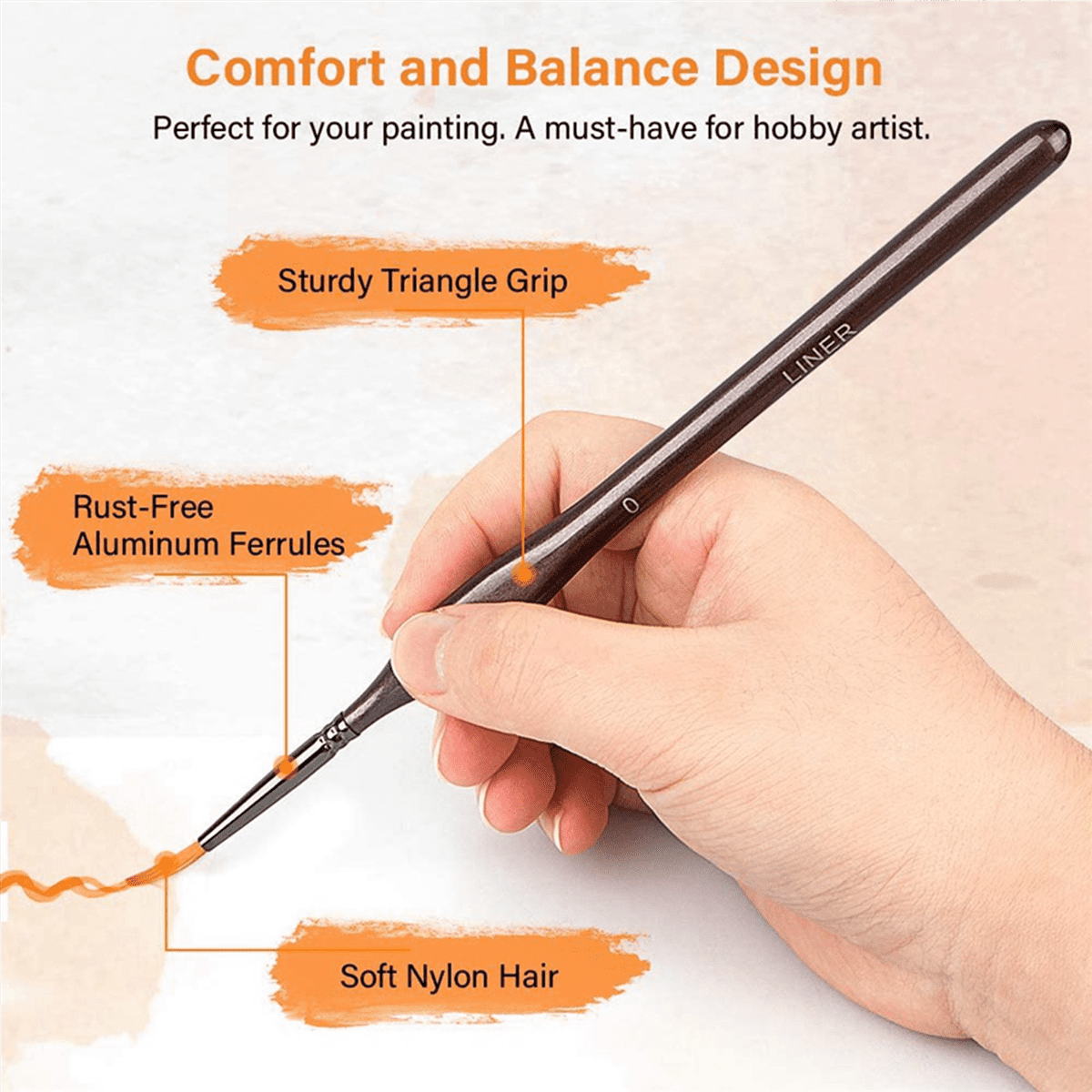 Detail Paint Brush Set,30Pcs Miniature Painting Brushes Kit,Professional Mini Fine Paint Brushes Set