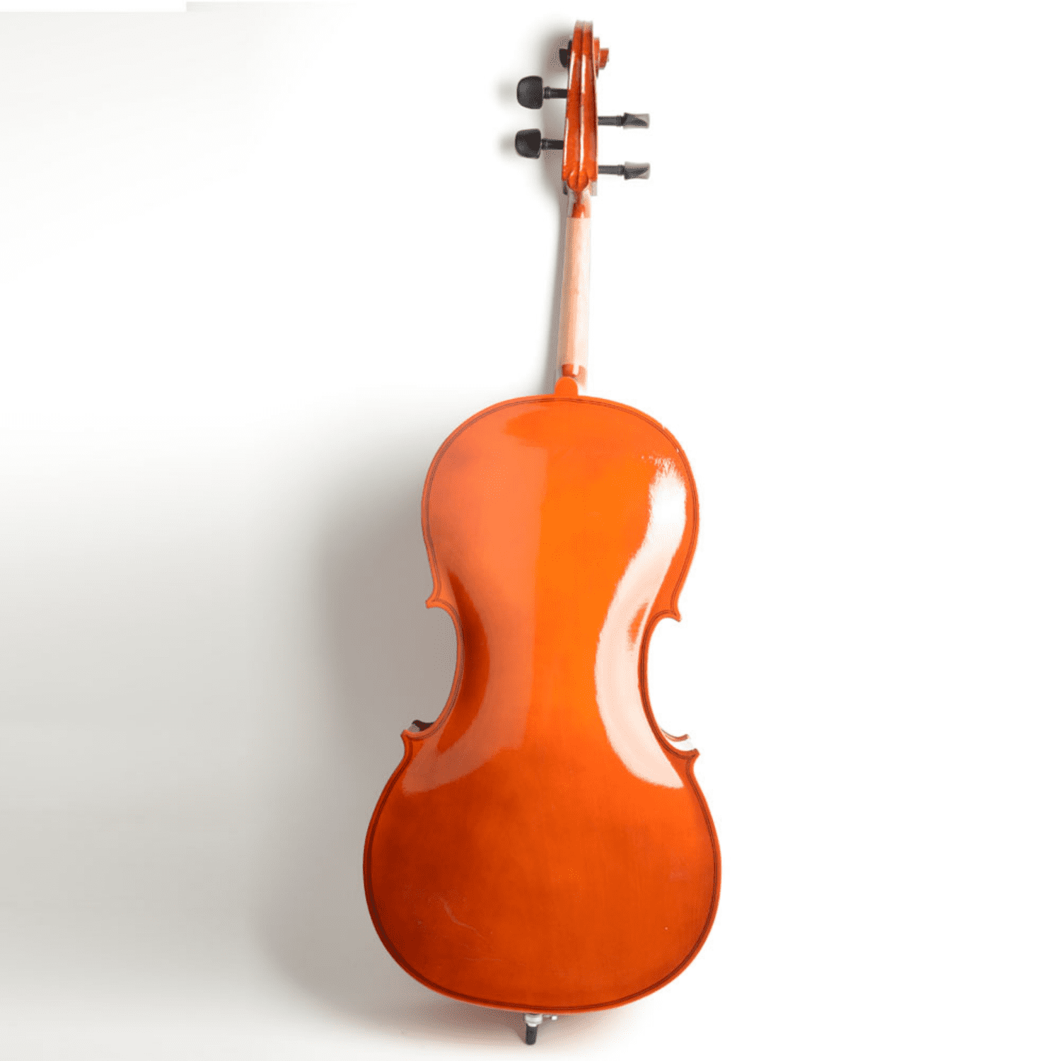 Hassch 4/4 Acoustic Cello with Case, Bow and Rosin for Beginner Adults, Retro Color