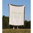 thumbnail image 2 of Batemans Bay New South Wales Patriotic Australia Home Town Design, Woven Blanket, 2 of 4