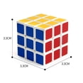 thumbnail image 3 of 3x3 3.3cm Speed Cube Smooth Magic Cube Puzzles Toys For Kids Gift, 3 of 6