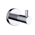 thumbnail image 2 of Lexora LRH16152PC Bagno Nera Stainless Steel Robe Hook, Chrome, 2 of 3