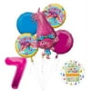 NEW TROLLS POPPY 7th Birthday Party Supplies And Balloon Bouquet Decorations