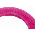 thumbnail image 6 of Emerald Universal 14.6"-15.4" Plush Steering Wheel Cover, Soft Faux Fur - Purple, 6 of 7