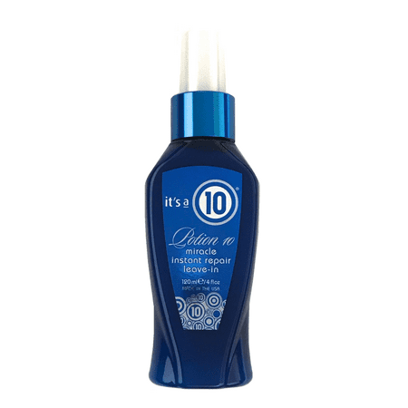It's A 10 Potion 10 Miracle Instant Repair Leave-In 4 Oz, Instant Detangling And Prevents