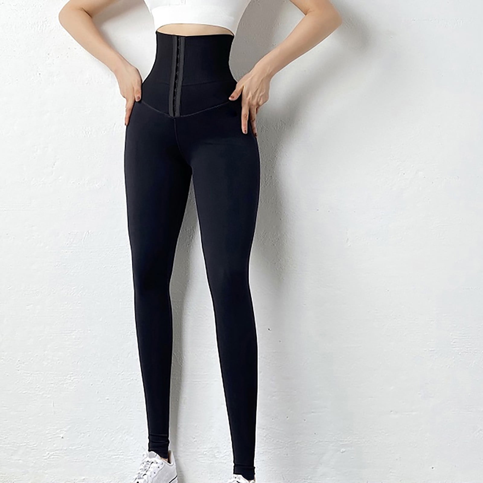 HAPIMO Sales Women's Tunic Yoga Pants High Waist Tummy Control