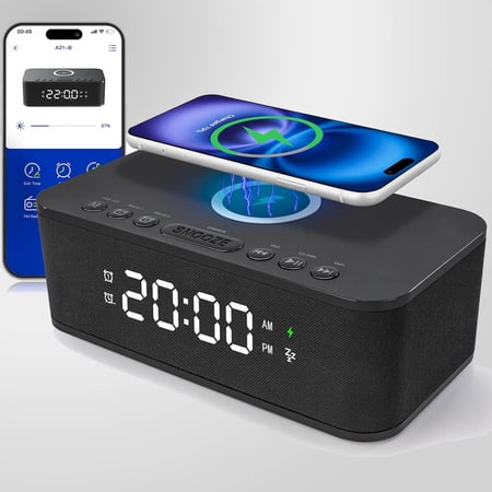 Dual Alarm Clock Sounds App/Button Control
