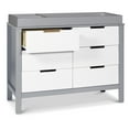 thumbnail image 6 of Carter's by DaVinci Colby 6-Drawer Dresser in Gray and White, 6 of 10