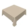 thumbnail image 5 of Tchckioa 70x70 Inch Taupe Tablecloth for Restaurant Decor,Square Stain Proof Table Cloth Cover, 5 of 5
